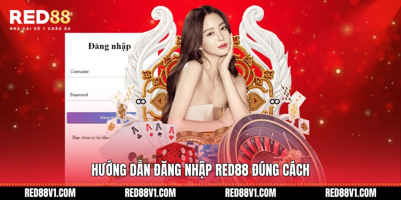 Hướng dẫn đăng nhập RED88 đúng cách